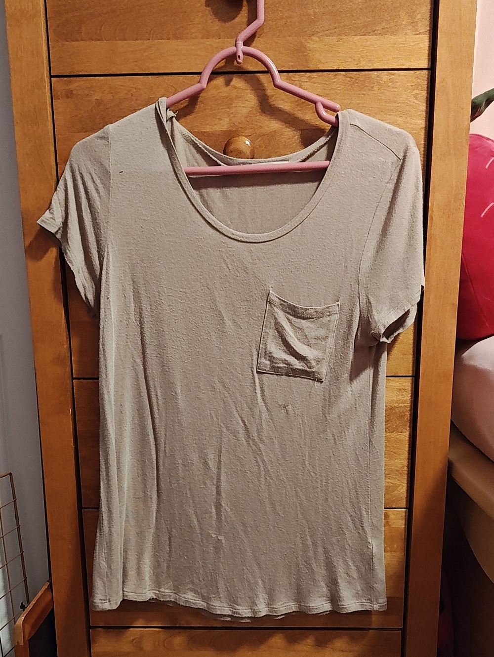 Tan Dress Top